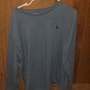 XL Polo Light Blue Long Sleeve